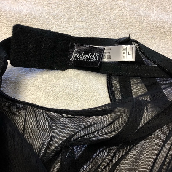Fredericks of Hollywood garter chemise L - Picture 6 of 8